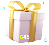 Receba seus bônus de boas-vindas no G45